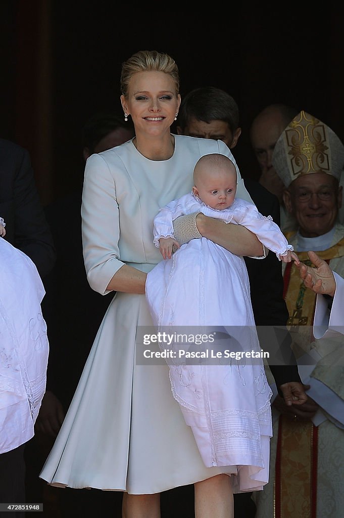 Baptism Of The Princely Children at The Monaco Cathedral