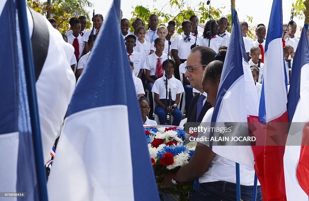 FRANCE-DIPLOMACY-HOLLANDE-CARIBBEAN