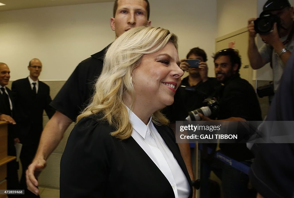 ISRAEL-POLITICS-TRIAL-SARA NETANYAHU