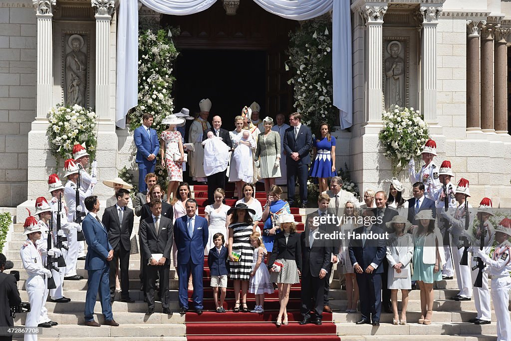 Baptism Of The Princely Children at The Monaco Cathedral