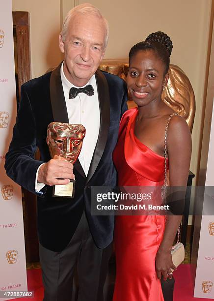 Jon Snow and Precious Lunga attend the After Party dinner for the House of Fraser British Academy Television Awards at The Grosvenor House Hotel on...