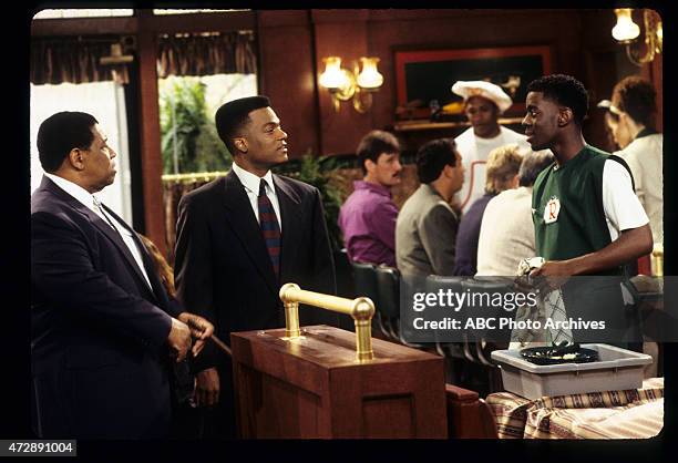 L-R: JOHNNY BROWN;RALPH LOUIS HARRIS;DEON RICHMOND, News Photo