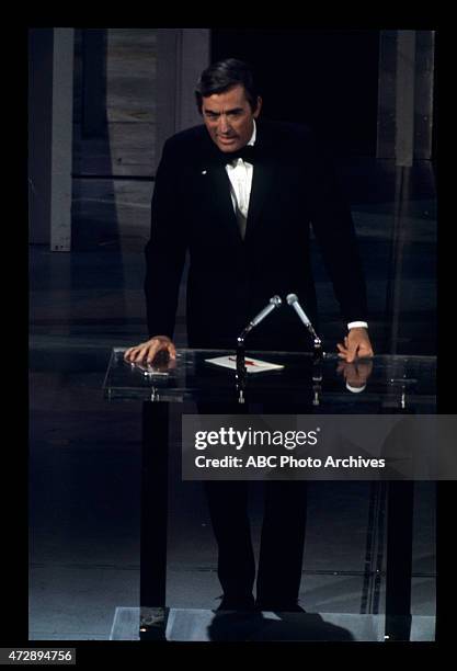 Show Coverage - Airdate: April 14, 1969. GREGORY PECK, PRESENTER BEST ORIGINAL SCORE