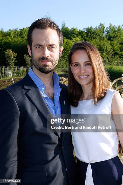 Actress Natalie Portman with her husband, Paris National Opera dance director, Founding Director of "L.A. Dance Project" and Creator of the Ballet...