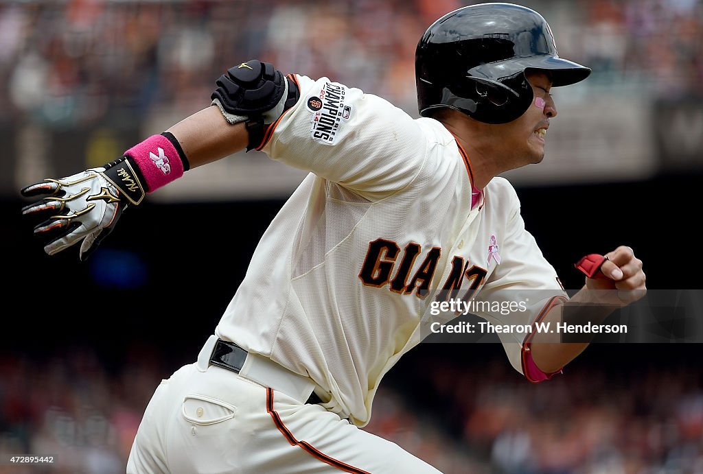 Miami Marlins v San Francisco Giants