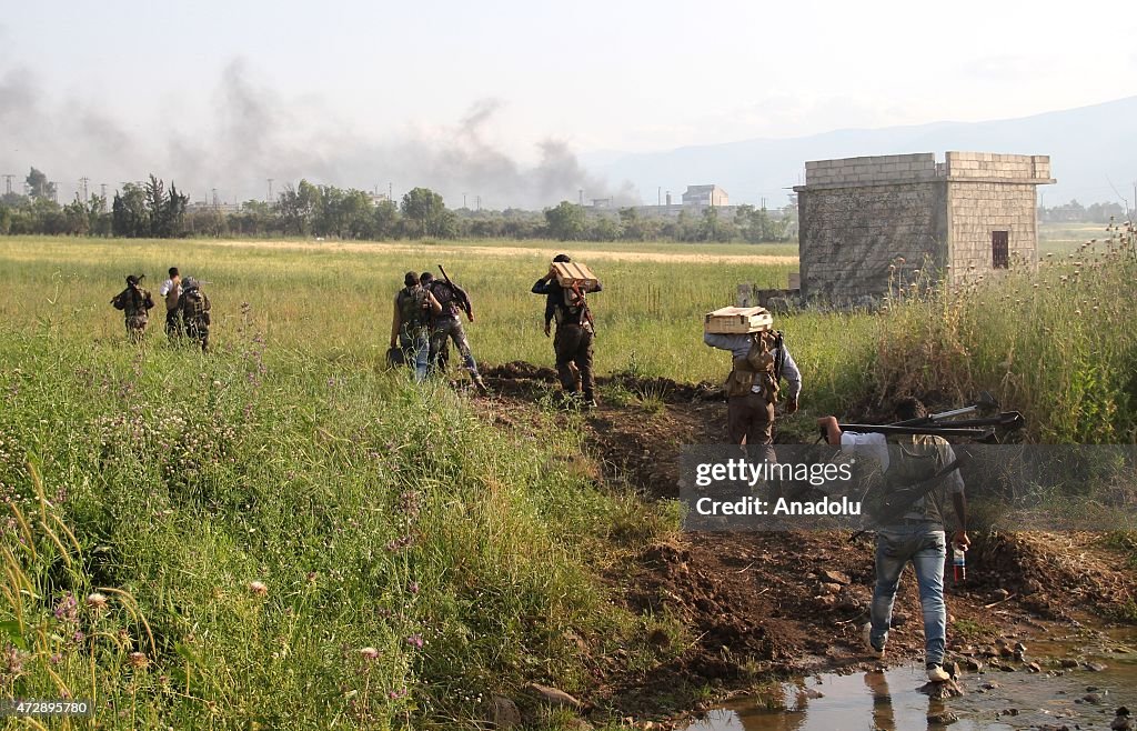 Opposition forces attack regime forces in Idlib