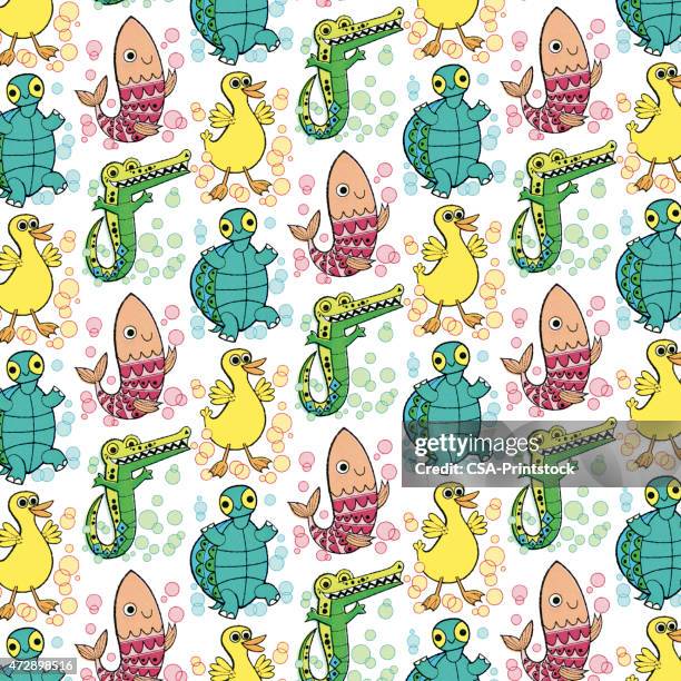 Cute Alligator Pattern 239 Cute Alligator Stock Photos, High-Res Pictures, and Images - Getty ...
