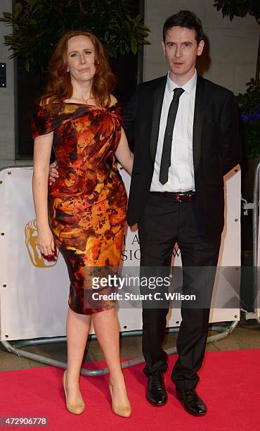 Catherine Tate attends the after party dinner for the House of Fraser British Academy Television Awards at The Grosvenor House Hotel on May 10, 2015...