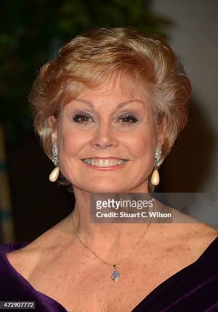 Angela Rippon attends the After Party dinner for the House of Fraser British Academy Television Awards at The Grosvenor House Hotel on May 10, 2015...