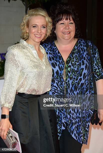 Amanda Abingdon attends the After Party dinner for the House of Fraser British Academy Television Awards at The Grosvenor House Hotel on May 10, 2015...