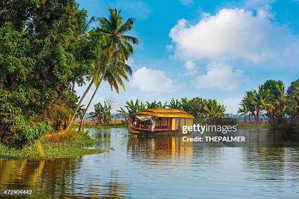 backwater di kerala - sud foto e immagini stock