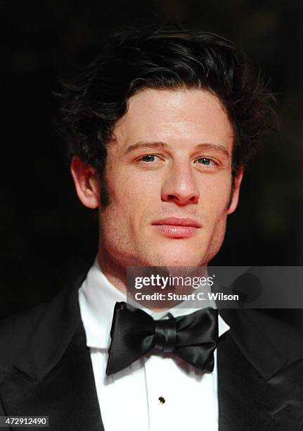 James Norton attends the After Party dinner for the House of Fraser British Academy Television Awards at The Grosvenor House Hotel on May 10, 2015 in...