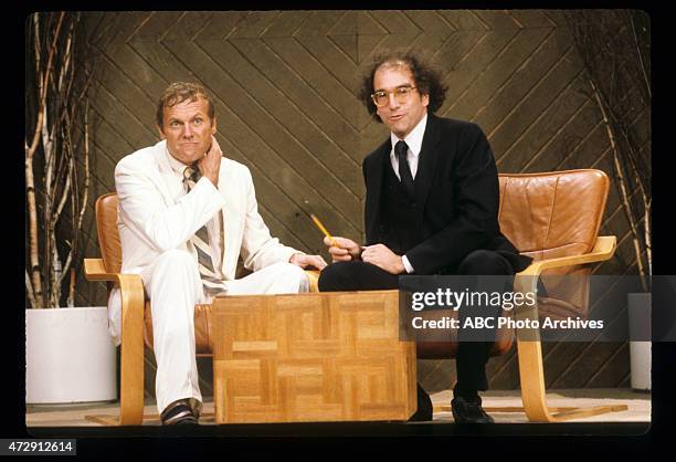 Show Coverage - Shoot Date: January 15, 1982. L-R: TAB HUNTER;LARRY DAVID