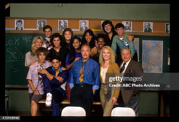 Back to School" - Airdate: September 27, 1989. FOREGROUND : RAIN PRYOR;MICHAEL DELORENZO;HOWARD HESSEMAN;LARA PIPER;WILLIAM G. SCHILLING BACKGROUND :...