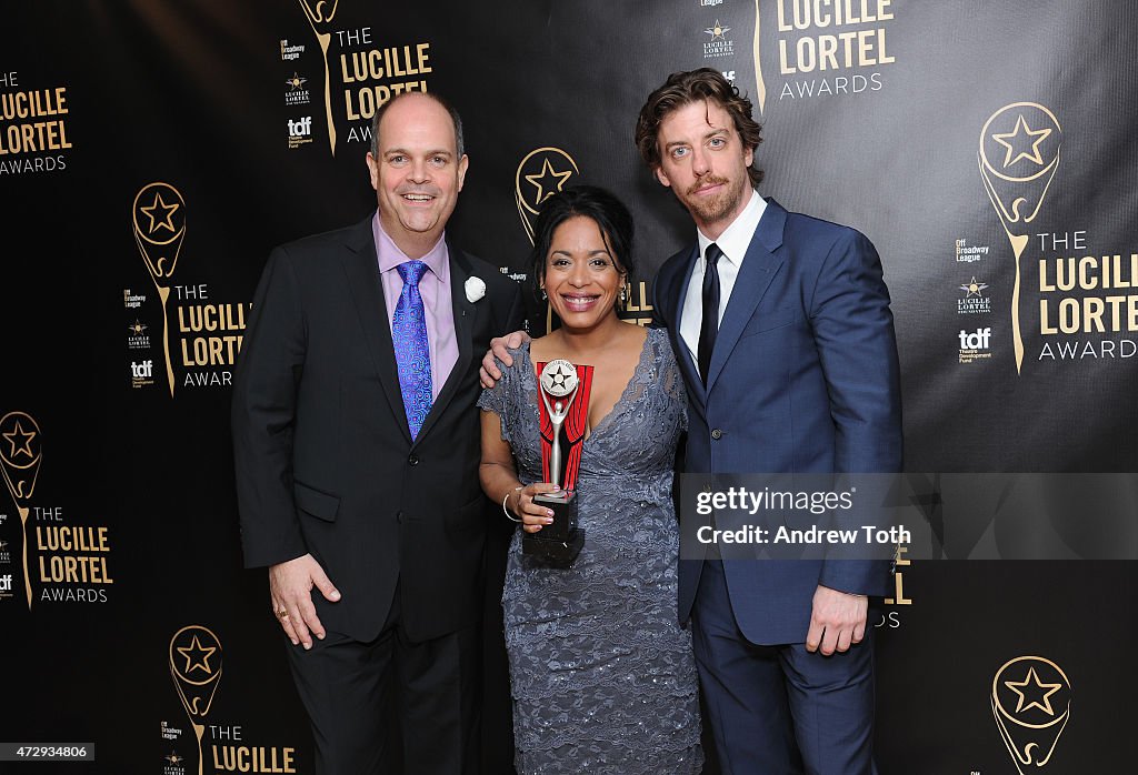 The 30th Annual Lucille Lortel Awards - Press Room