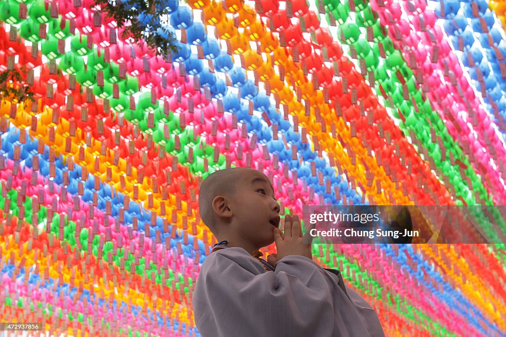 Children Become Buddhist Monks In Seoul