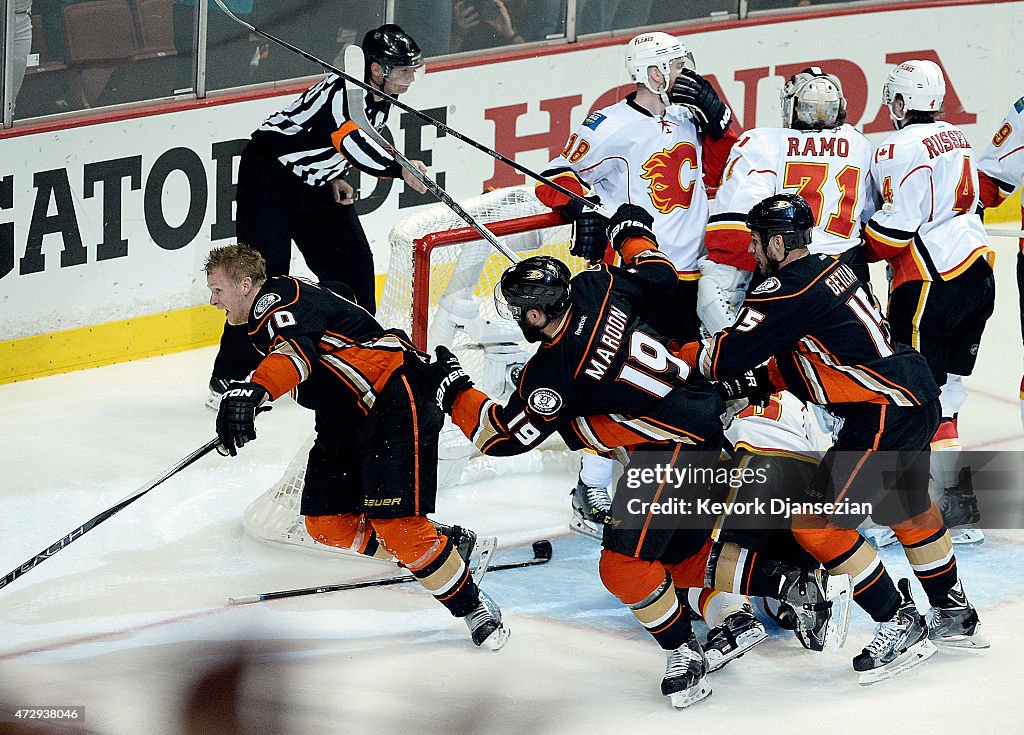 Calgary Flames v Anaheim Ducks - Game Five