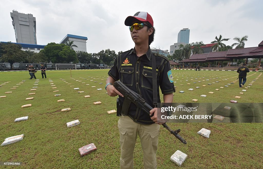 INDONESIA-DRUGS-POLICE