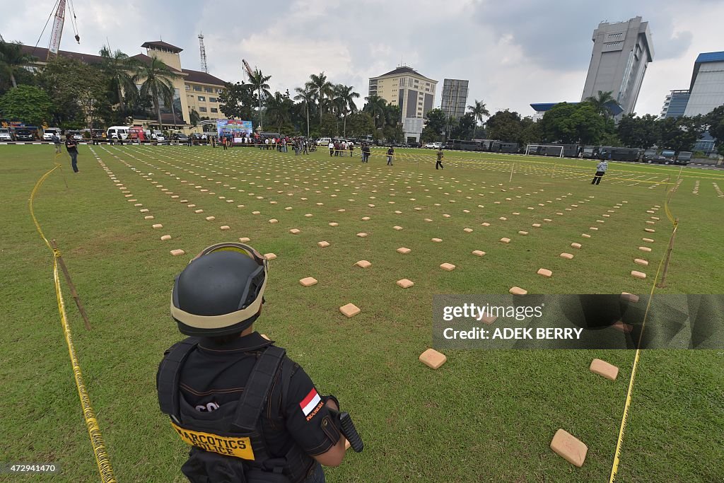 INDONESIA-DRUGS-POLICE