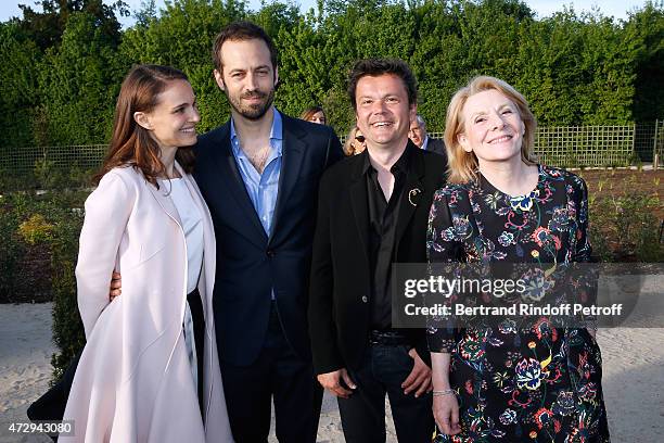 Actress Natalie Portman with her husband, Paris National Opera dance director, Founding Director of "L.A. Dance Project" and Creator of the Ballet...