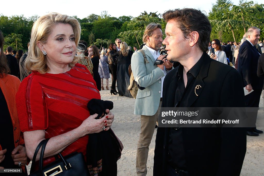 Inauguration Of The "Bosquet Du Theatre D'Eau" of the Chateau De Versailles