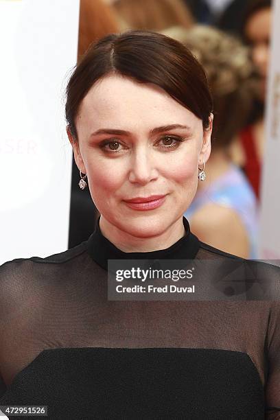 Keeley Hawes attends the House of Fraser British Academy Television Awards 2015 Theatre Royal on May 10, 2015 in London, England.