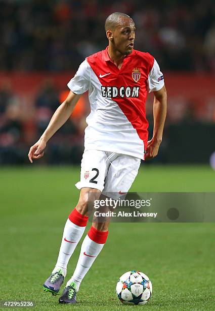 Fabinho of Monaco during the UEFA Champions League quarter-final second leg match between AS Monaco FC and Juventus at Stade Louis II on April 22,...