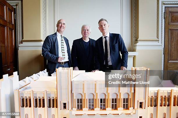 Secretary and Chief Executive of the Royal Academy Charles Saumarez Smith, architect Sir David Chipperfield RA and Director of Artistic Programmes at...