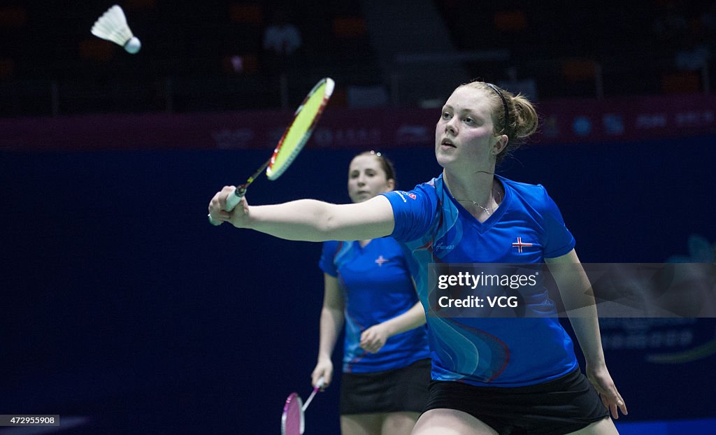 2015 Sudirman Cup BWF World Mixed Team Championships - Day 2