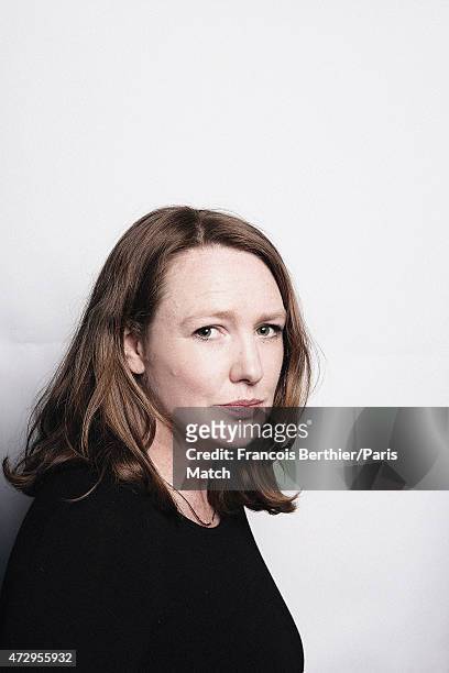 Writer Paula Hawkins is photographed for Paris Match on April 27, 2015 in Paris, France.