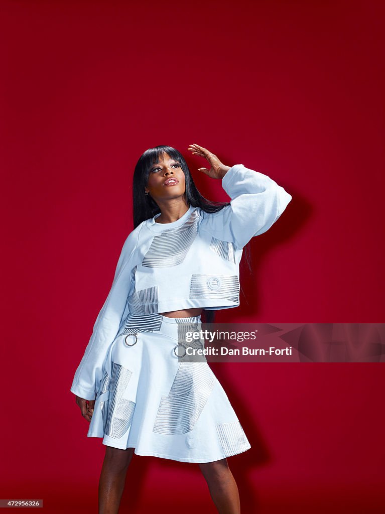 Singer Azealia Banks is photographed for the Telegraph on November