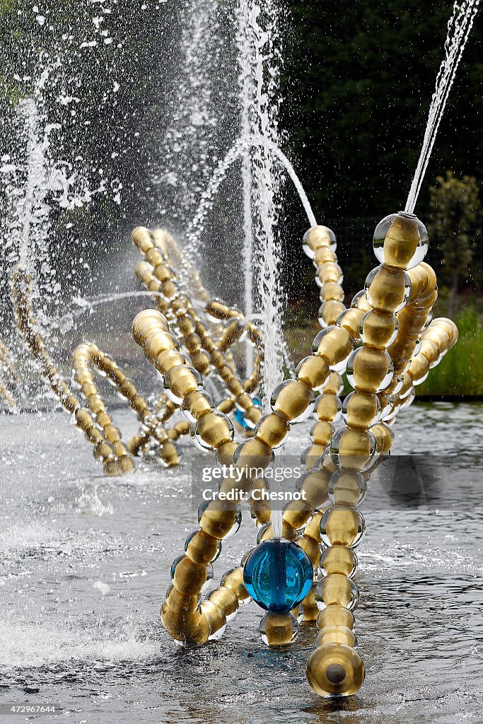 'The Water Theatre Grove' : press Preview At Chateau De Versailles