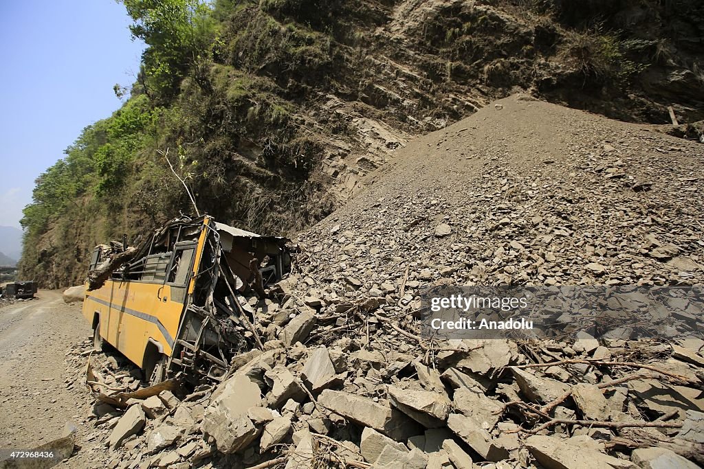 Aftermath of Nepal earthquake