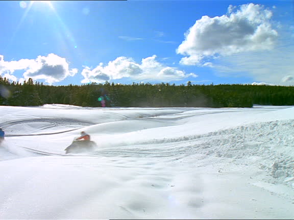 Snowmobile Rear View 31 Snowmobiling Background Stock Videos, Footage, & 4K Video Clips ...
