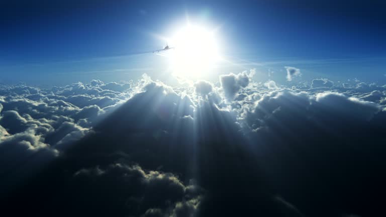 Flying Through 14,969 Jet Flying Through Clouds Stock Videos, Footage, & 4K Video ...
