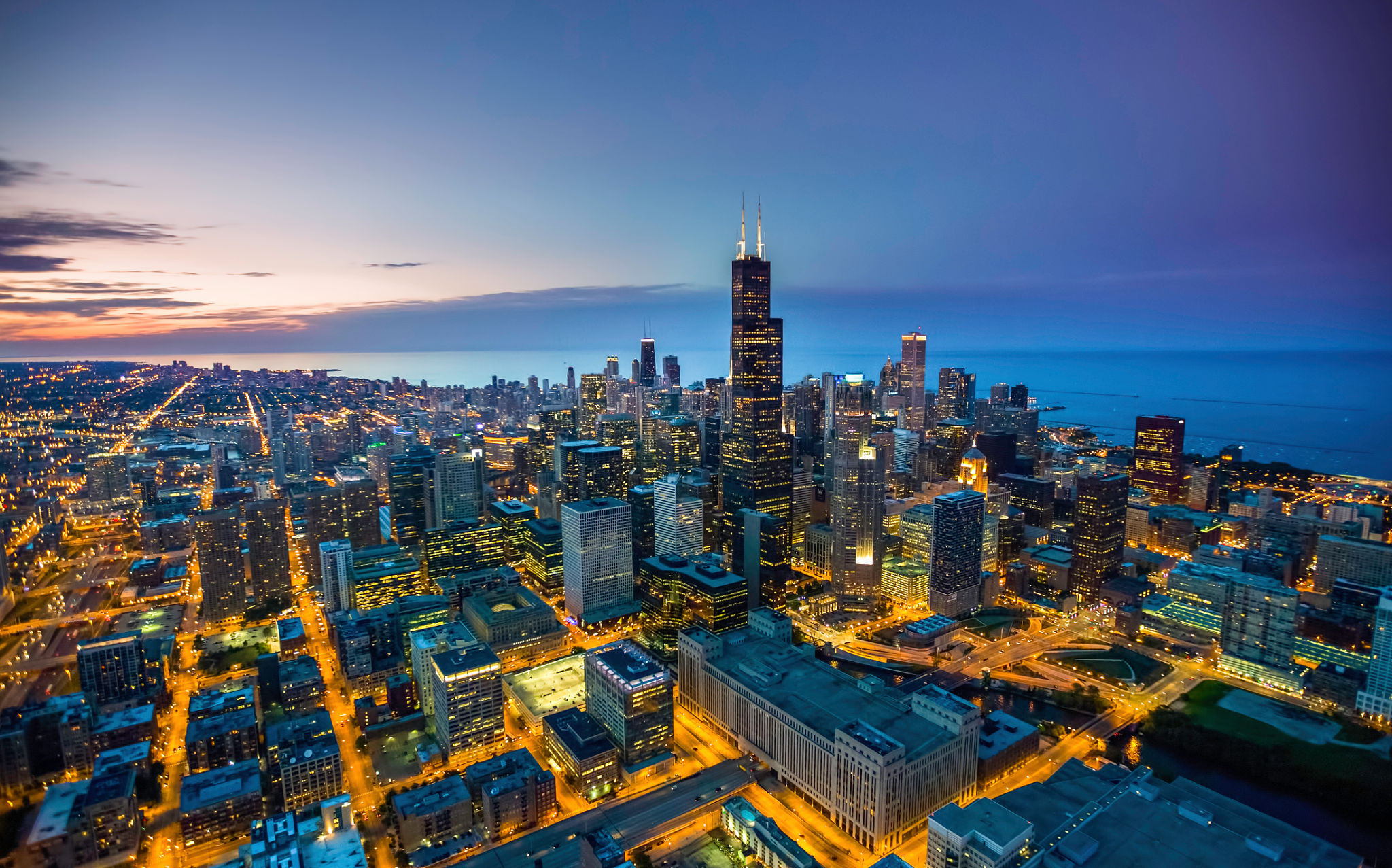 chicago cityscape