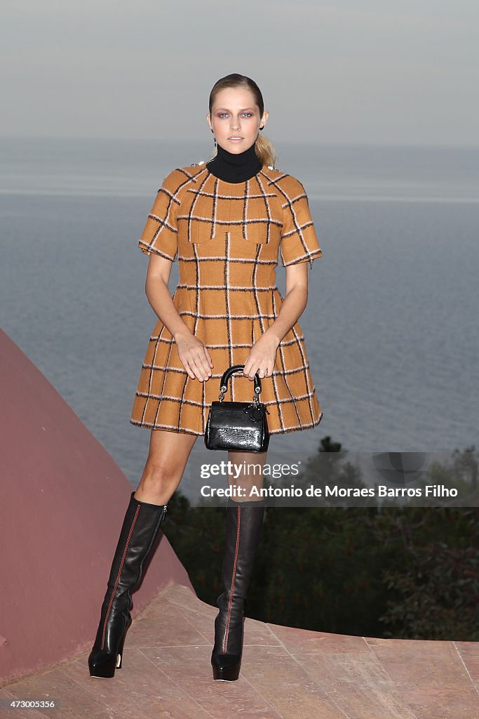 Dior Croisiere 2016 -Dior Cruise- : Photocall At 'Palais Bulle -Bubble Palace' In French Riviera