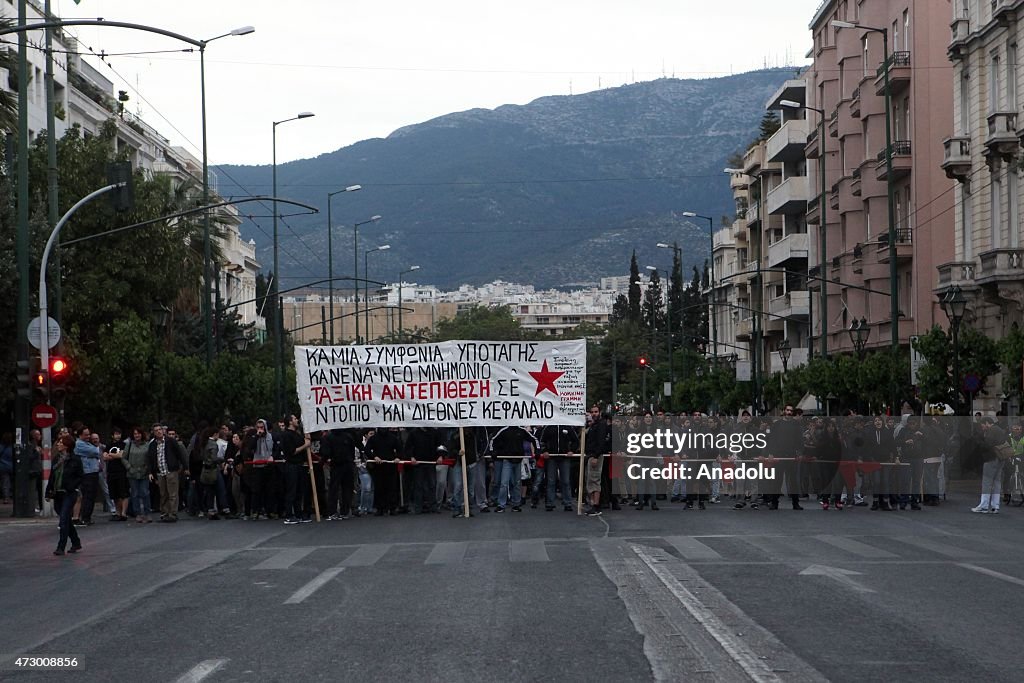 Anti-EU protest in Greece