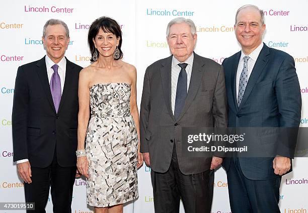 Hearst Corporation president and CEO Steven R. Swartz, Lincoln Center for the Performing Arts chair Katherine Farley, Hearst Corporation executive...