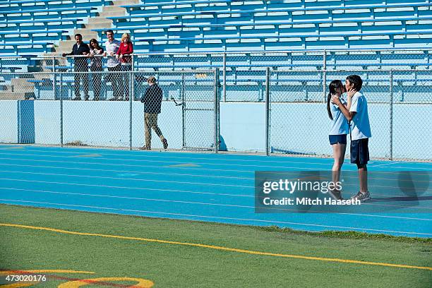 Patriot Games" - Alex's worst nightmare is realized when she gets news that she has to share the Valedictorian title with her number one competitor,...