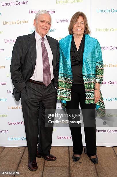 William H. Donaldson and Jane Phillips Donaldson attend the Lincoln Center Spring Gala honoring The Hearst Corporation at Lincoln Center on May 11,...