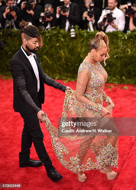 Beyonce attends the "China: Through The Looking Glass" Costume Institute Benefit Gala at the Metropolitan Museum of Art on May 4, 2015 in New York...