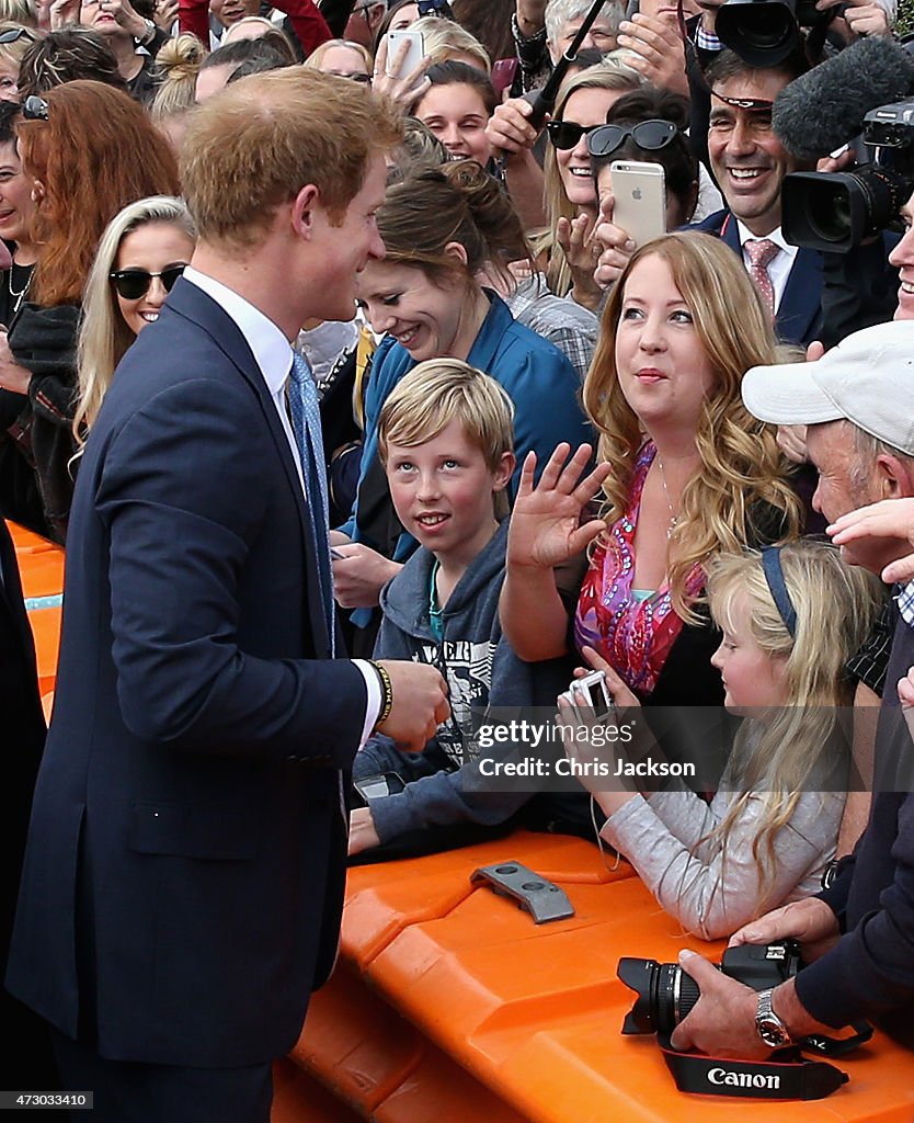 Prince Harry Visits New Zealand - Day 4