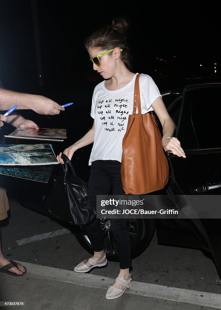 Celebrity Sightings In Los Angeles - May 11, 2015