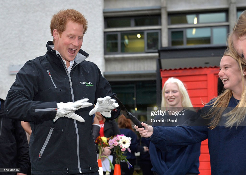 Prince Harry Visits New Zealand - Day 4