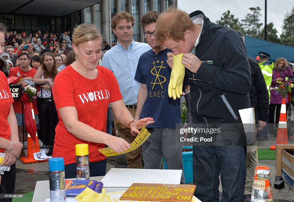 Prince Harry Visits New Zealand - Day 4