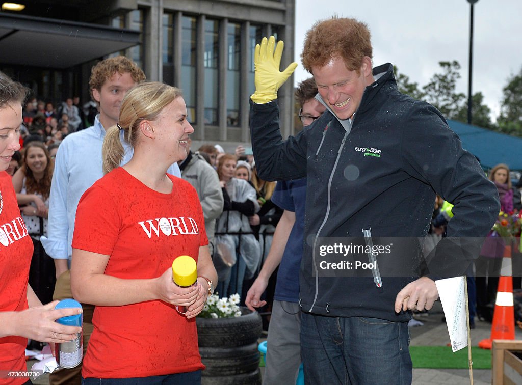 Prince Harry Visits New Zealand - Day 4