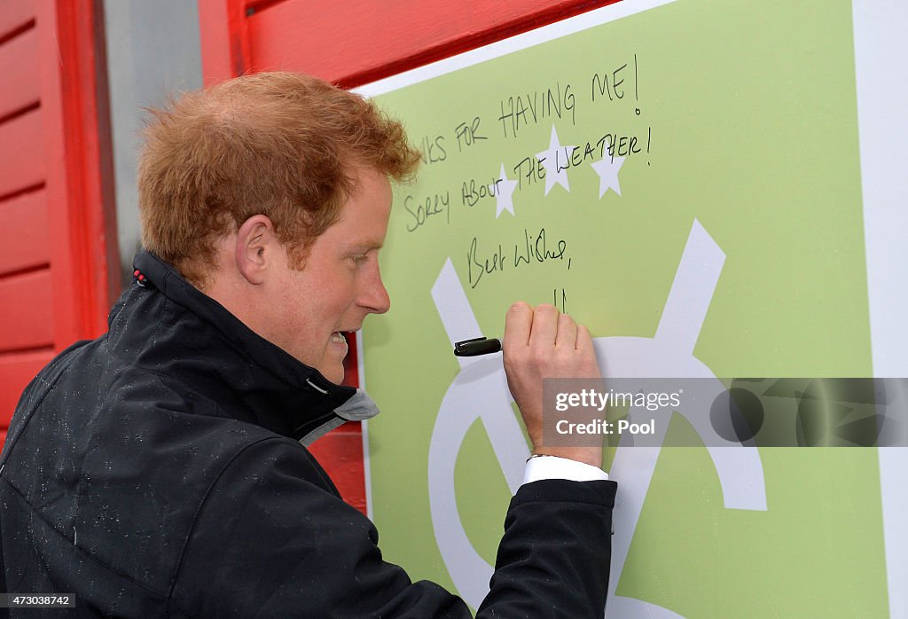Prince Harry Visits New Zealand - Day 4