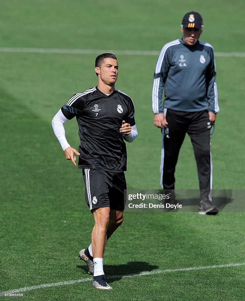 Real Madrid Training and Press Conference