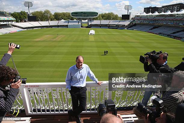 Andrew Strauss, England's new Director Of Cricket, is pictured during an ECB media opportunity at Lords on May 12, 2015 in London, England.